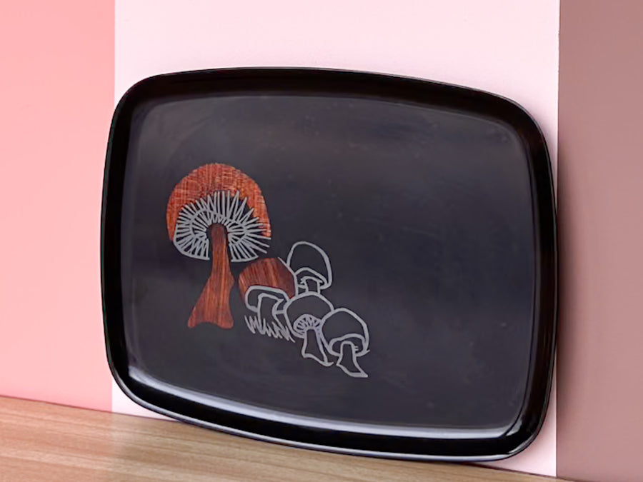 Couroc Mushroom Tray