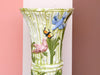 Pretty Spring Faux Bamboo Ceramic Pedestal