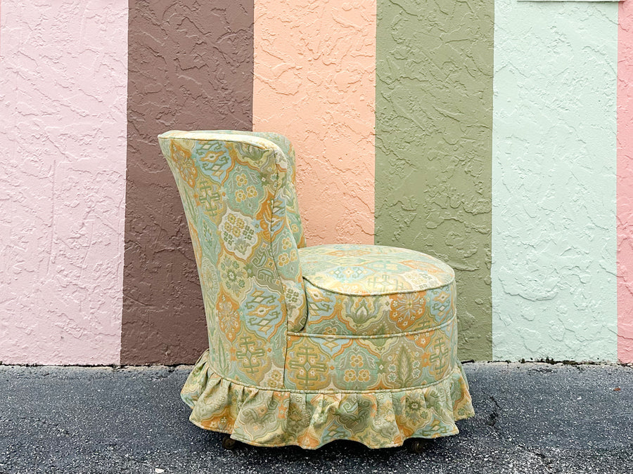 Palm Beach Chic Upholstered Side Chair