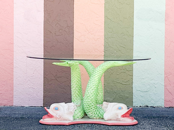 Fabulous Koi Fish Dining Table