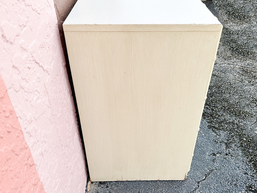 Faux Bamboo Dresser