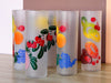 Set of Six Federal Glass Fruit Glassware