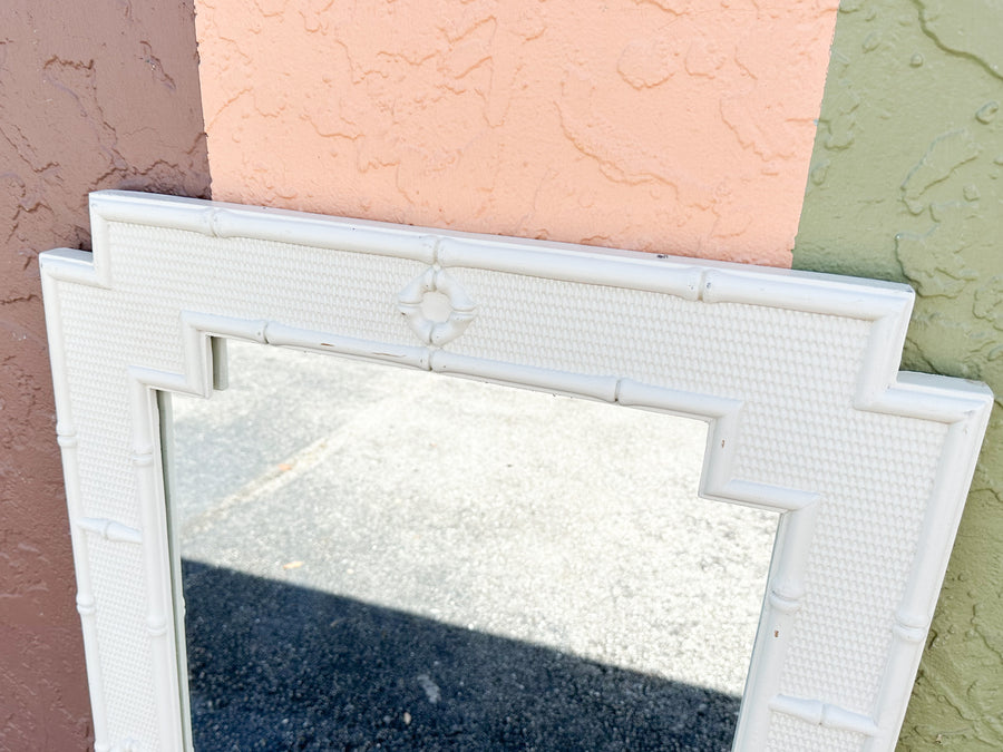 Palm Beach Faux Bamboo Mirror