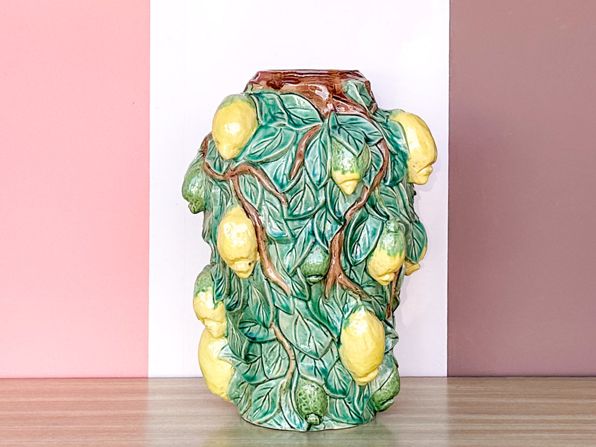 Lovely Lemon Vase
