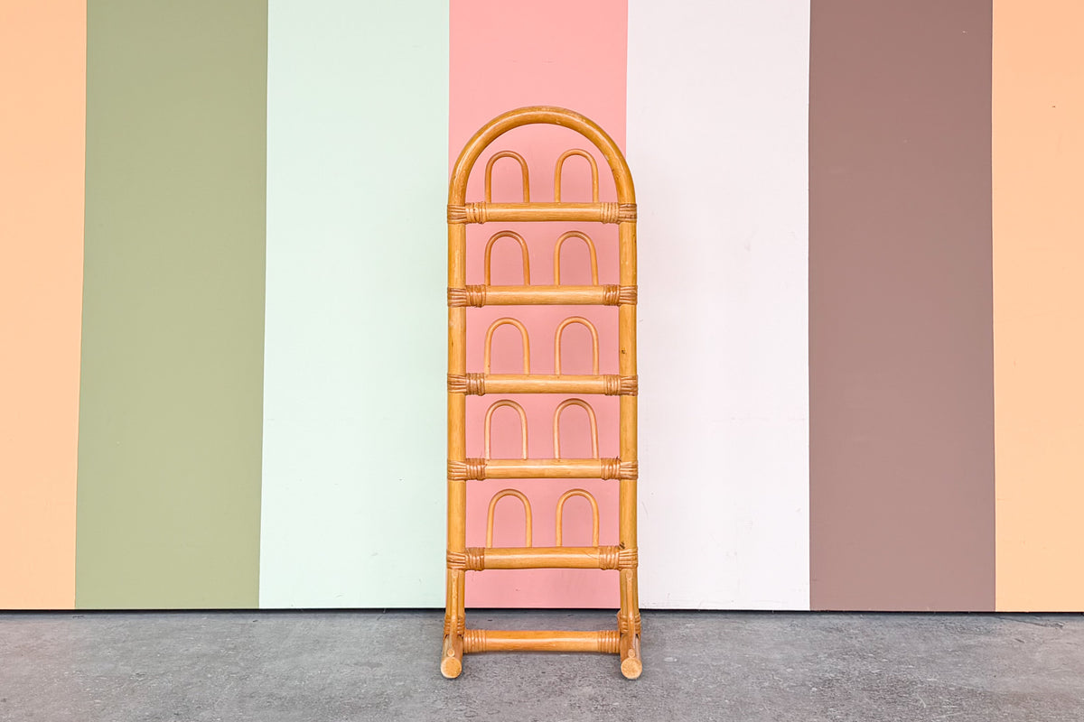 Rattan Shoe Rack