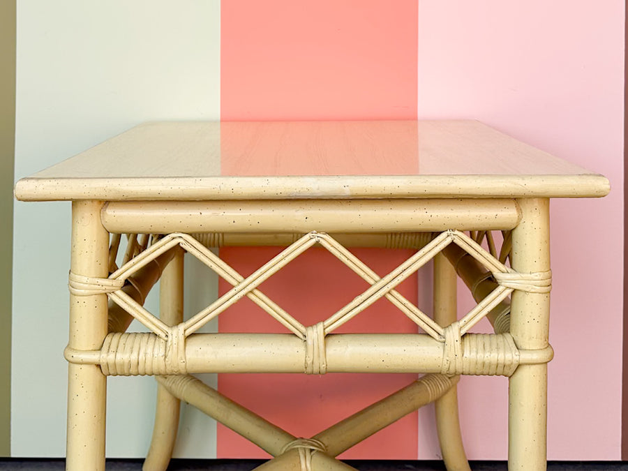 Ficks Reed Rattan Side Table