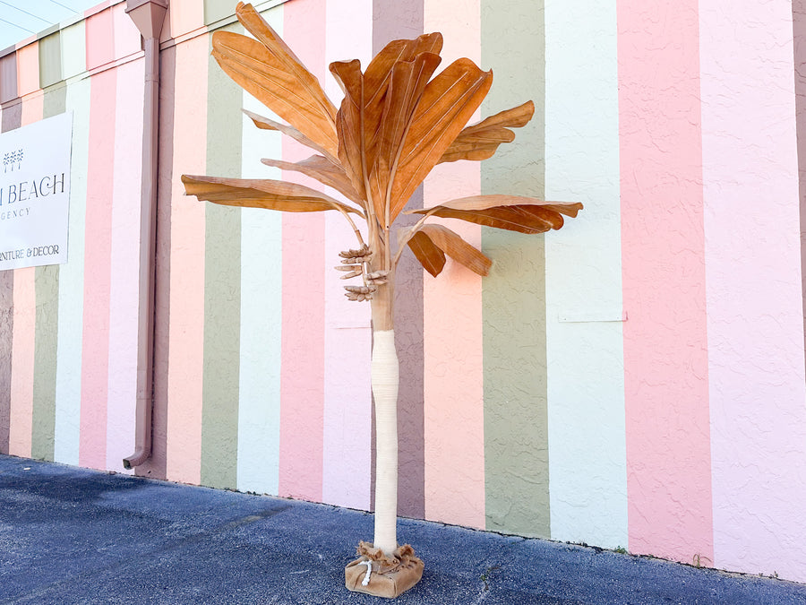 Huge Natural Canvas Banana Tree