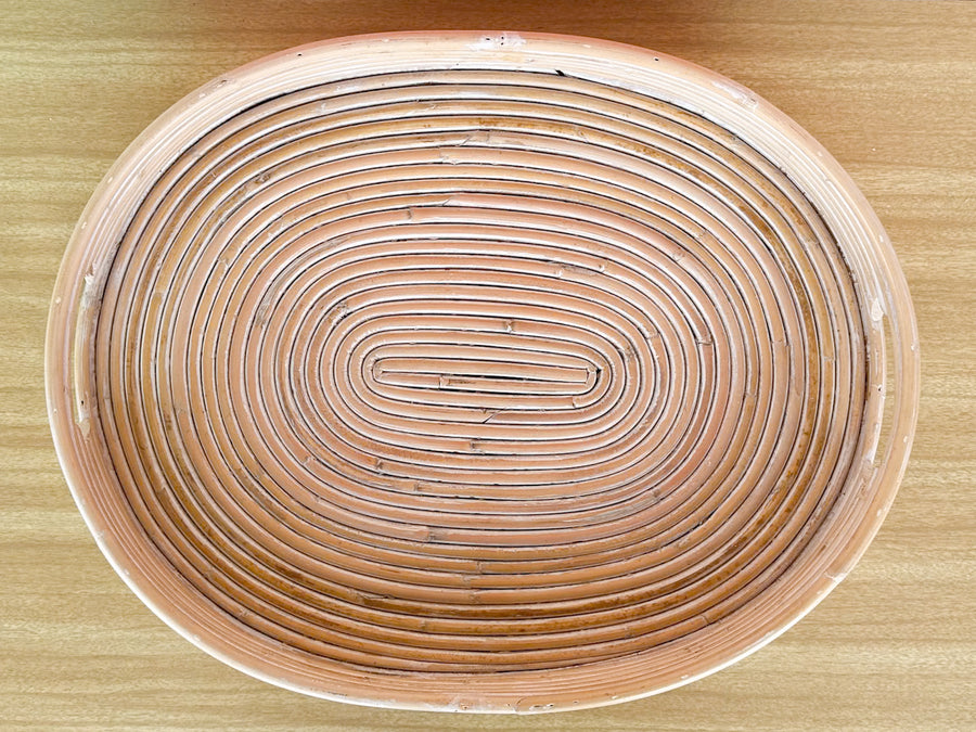 Pair of Pencil Reed Natural Trays