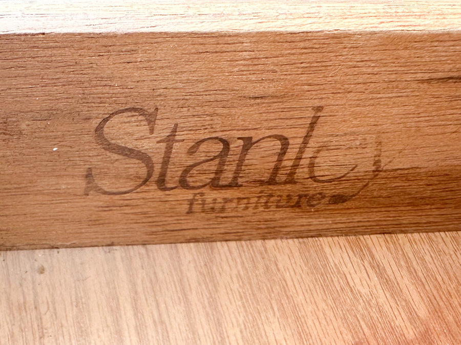 Stanley Faux Bamboo Cabinet
