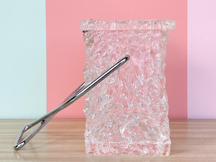 Lucite Ice Bucket