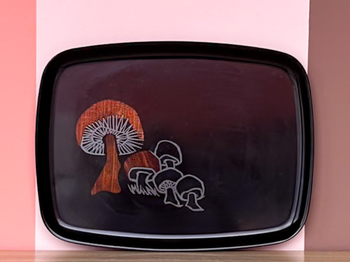 Couroc Mushroom Tray