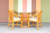 Old Florida Rattan Dining Set
