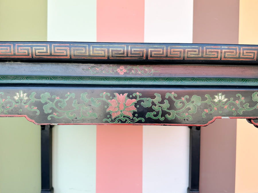 Ming Style Hand Painted Mahjong Table