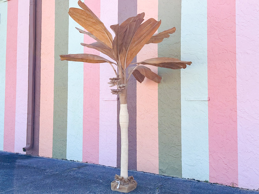 Huge Natural Canvas Banana Tree