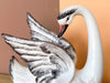 Pair of Italian Ceramic Swans