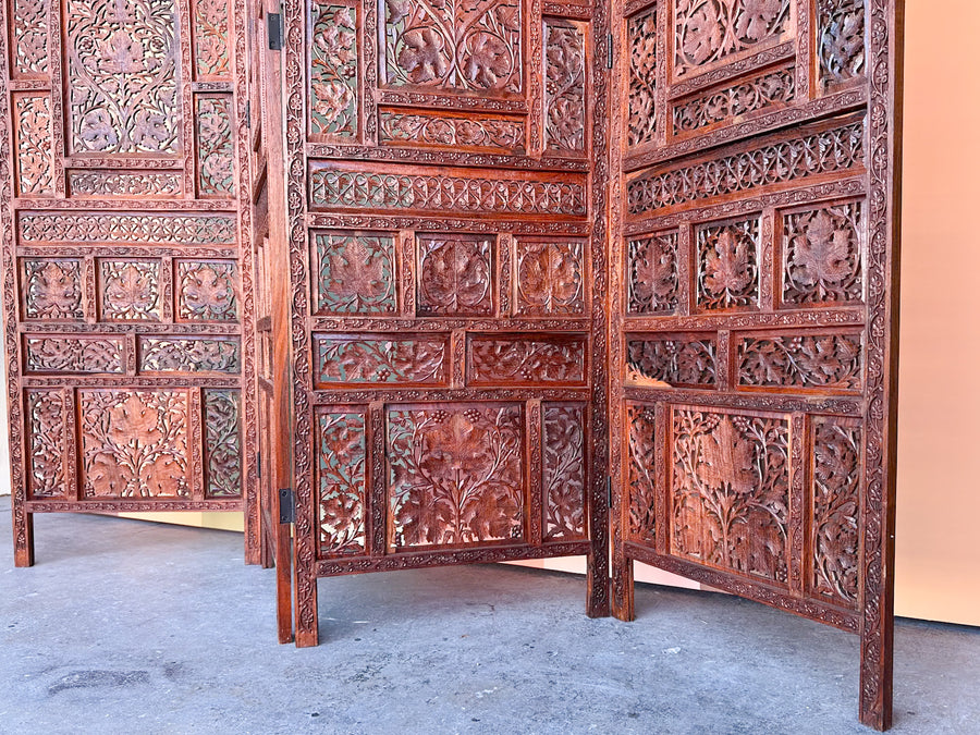 Four Panel Moroccan Screen