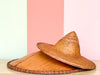 Pair of Cane and Rattan Hats