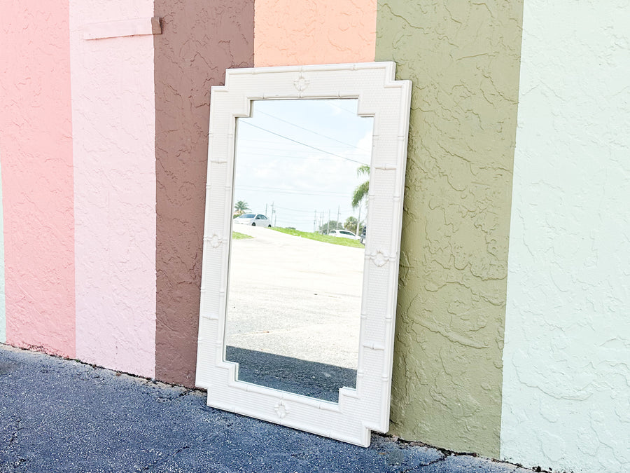 Palm Beach Faux Bamboo Mirror