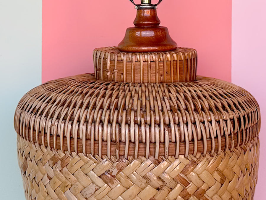 Large Island Style Lamp