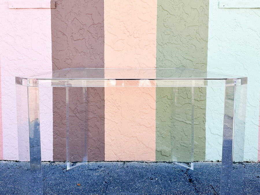 Fabulous Lucite Game Table