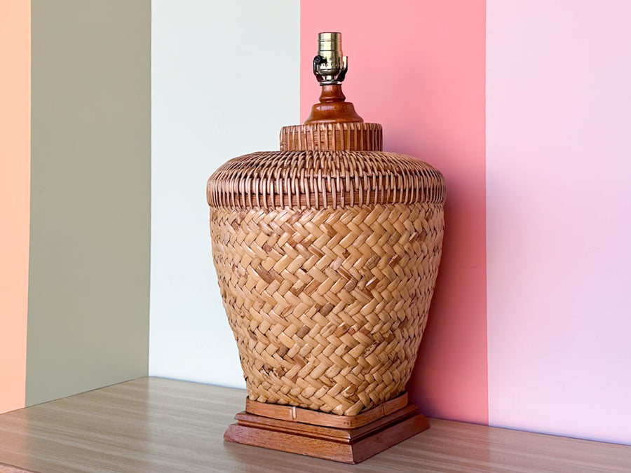 Large Island Style Lamp
