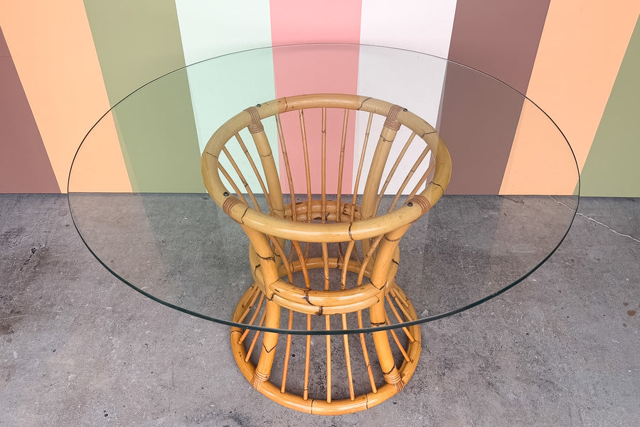 Old Florida Rattan Dining Set