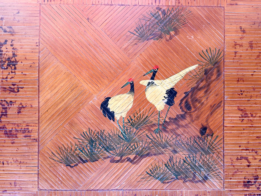 Hand Painted Bamboo Game Table