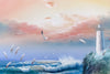 Lighthouse Sunrise Original Art