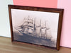 Sailing Ships Photo Reproduction Framed Art