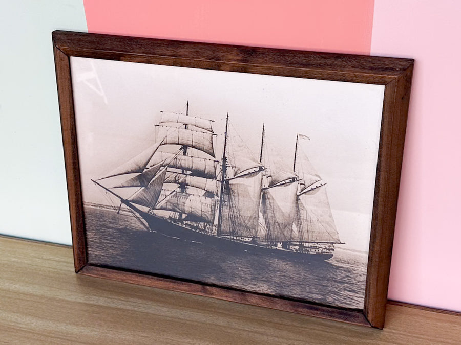 Sailing Ships Photo Reproduction Framed Art