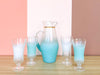 Set of Blendo Glassware and Pitcher