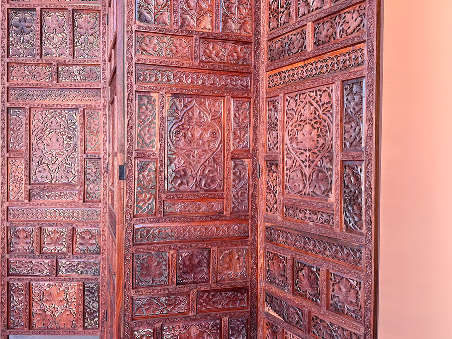Four Panel Moroccan Screen