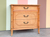 Oversized Faux Bamboo NIghtstand