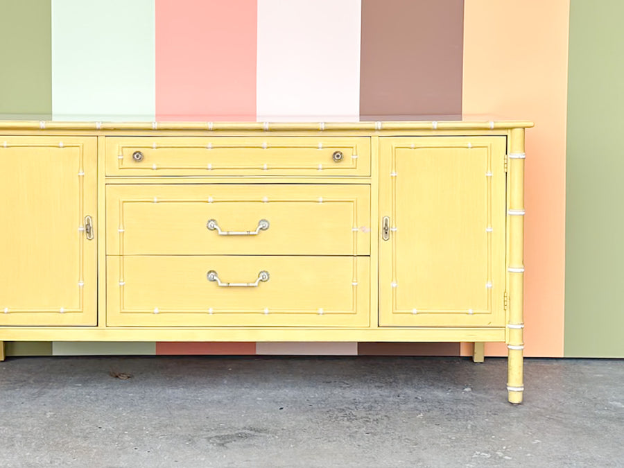 Thomasville Faux Bamboo Server
