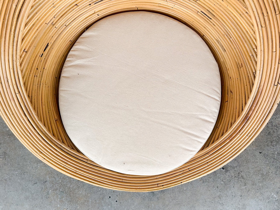 Pencil Reed Rattan Pod Chair