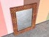 Petite Woven Rattan Mirror