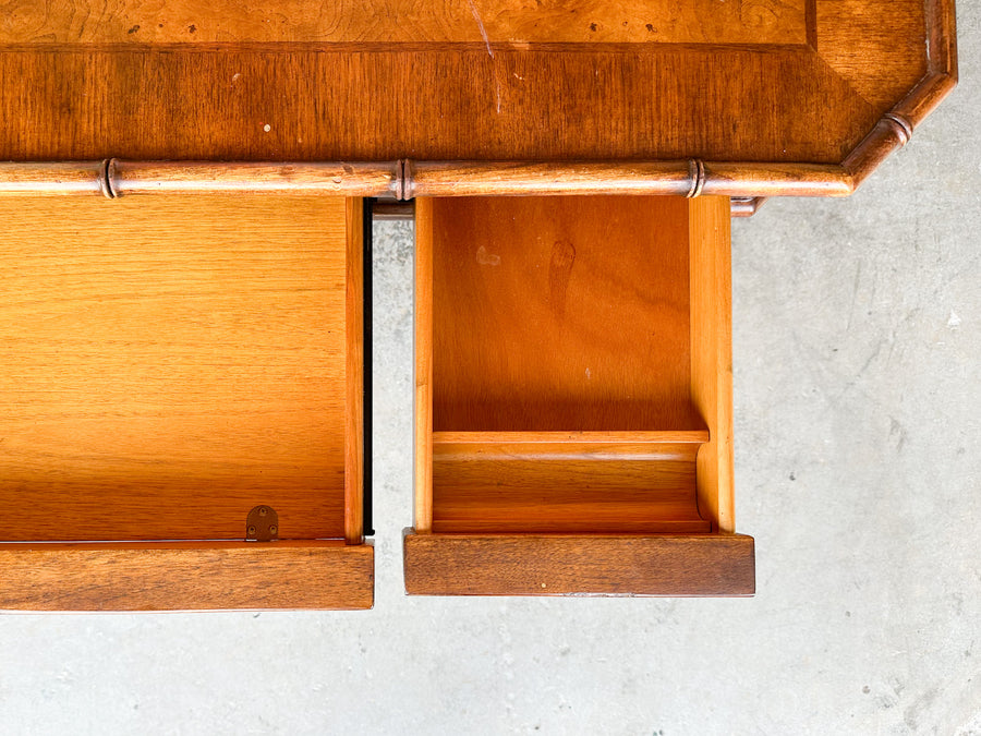 Handsome Faux Bamboo Desk
