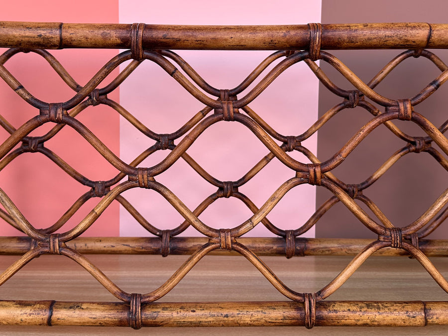 Rattan Wine Rack