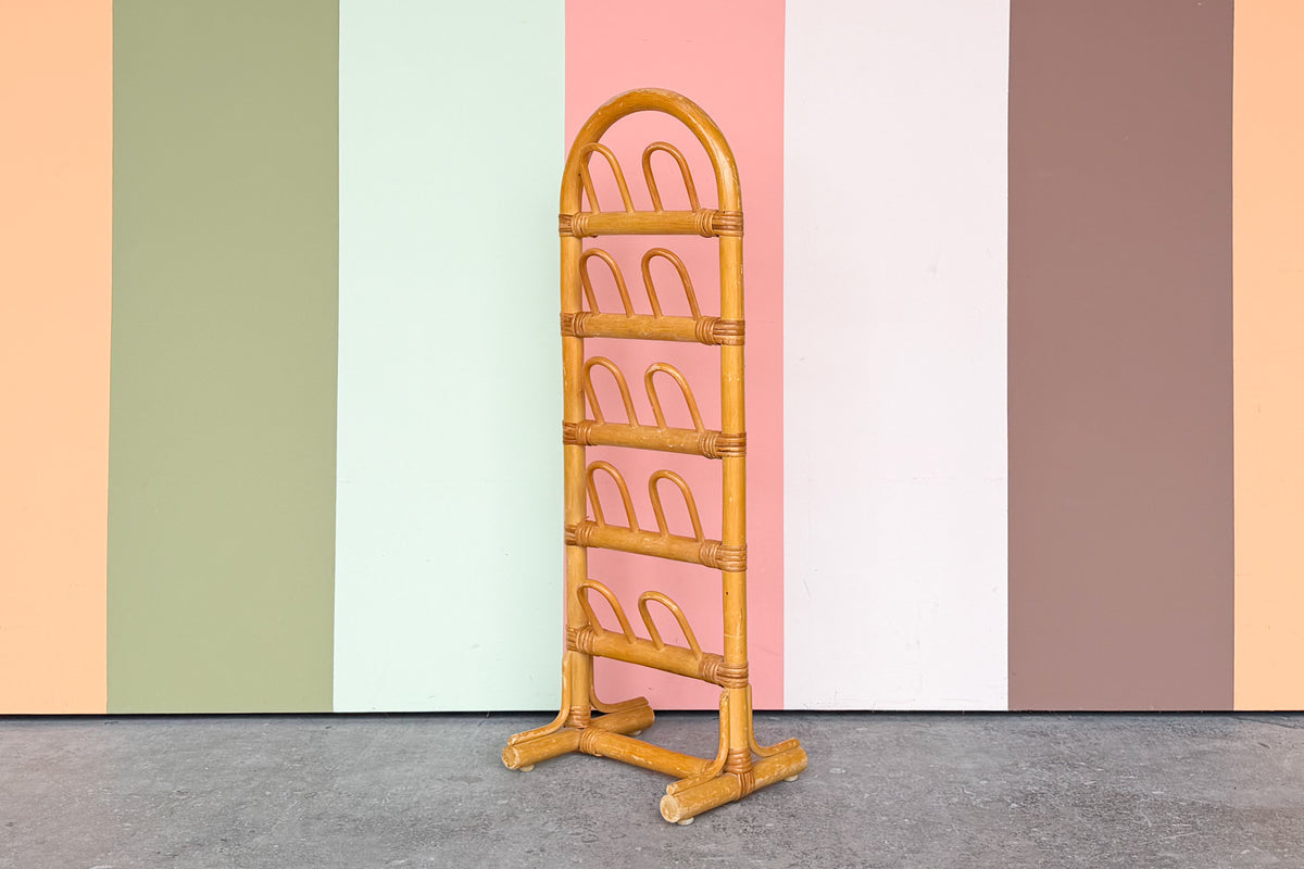 Rattan Shoe Rack