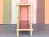 Faux Bamboo Console