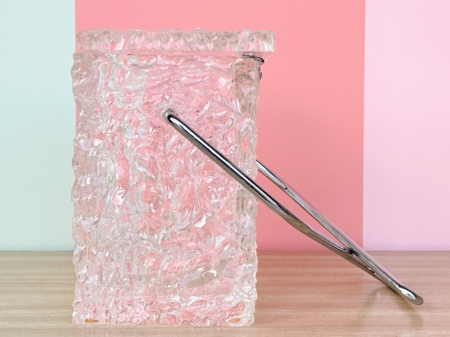 Lucite Ice Bucket