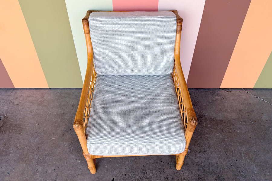 Island Chic Rattan Lounge Chair