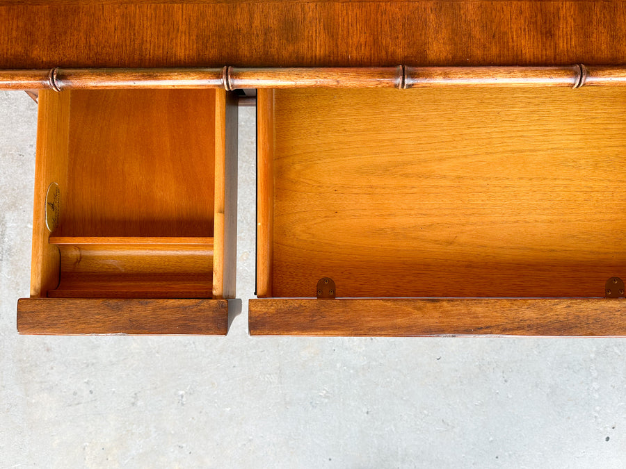 Handsome Faux Bamboo Desk