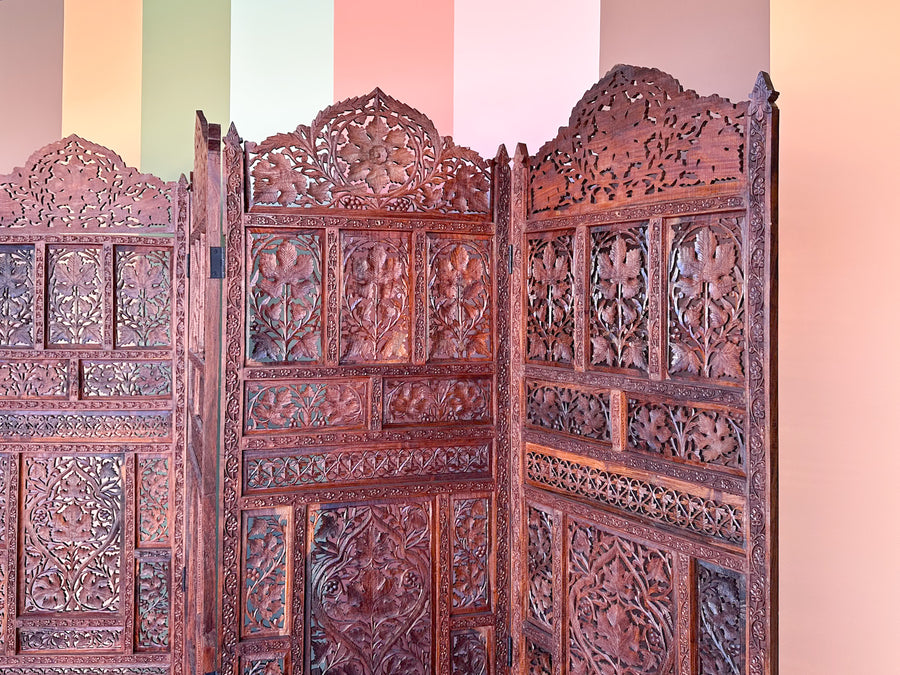 Four Panel Moroccan Screen