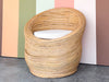 Pencil Reed Rattan Pod Chair