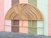 Pencil Reed Rattan Queen Headboard