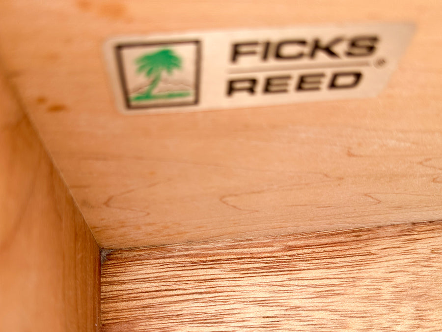 Ficks Reed Faux Bamboo and Rattan Dresser