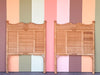 Pair of Island Chic Twin Headboards