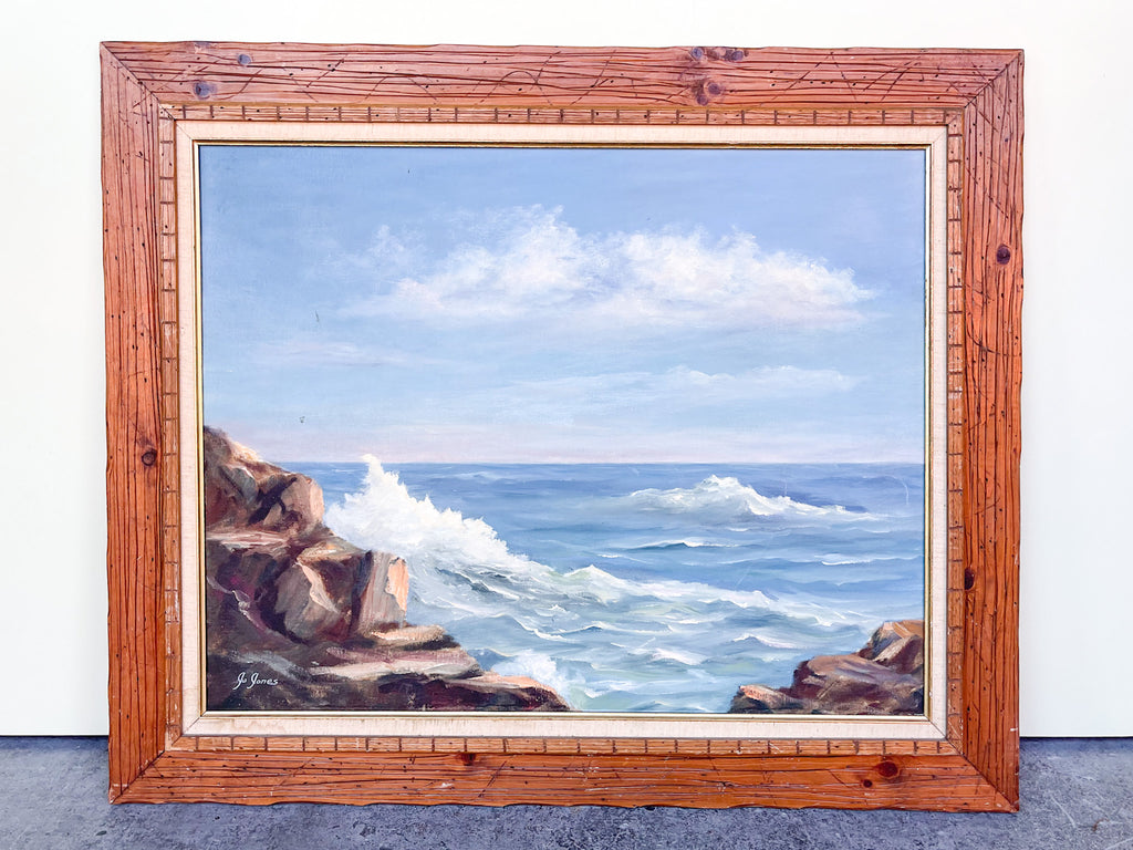 Coastal Scene Original Art