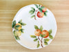 Set of Orange Salad and Bread Plates